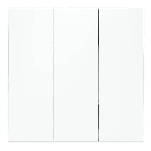 VLS000502 Клавиши для выключателя/переключателя трехклавишного Voltum S70 VLS000502 (белый матовый)