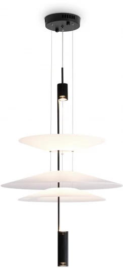 FR6190PL-L7WB Подвесной светильник Freya Mono FR6190PL-L7WB (LED, 220V, на тросе, круглые, летающая тарелка)