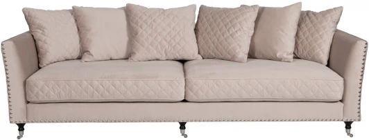 SORRENTO-250-2K-КР-БРЮЛЕ-Bel42 Диван Garda Decor SORRENTO-250-2K-КР-БРЮЛЕ-Bel42 (Серый/Серый)