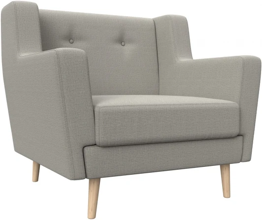 125628 Кресло Брайтон (Бежевый/Рогожка) Лига Диванов арт.125628