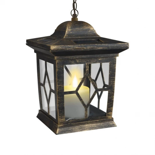 USL-S-180/PT220 Bronze lantern Уличный подвесной светильник Uniel USL-S-180/PT220 Bronze lantern