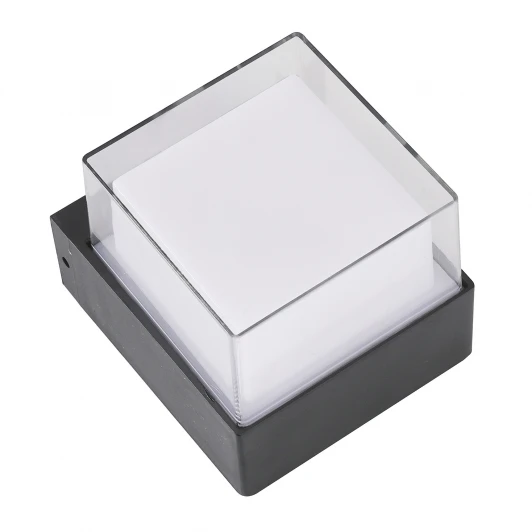 ULU-P25A-5W/4000K IP65 BLACK Настенный уличный светильник 4000K Uniel ULU-P25A-5W/4000K IP65 BLACK