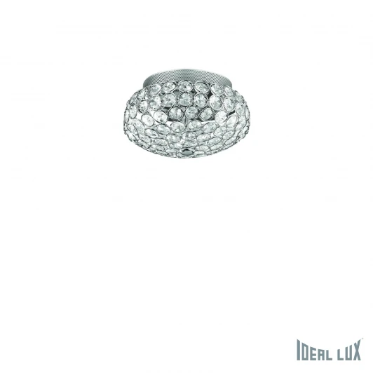 KING PL3 CROMO Потолочная люстра буше PL3 Ideal Lux King CROMO