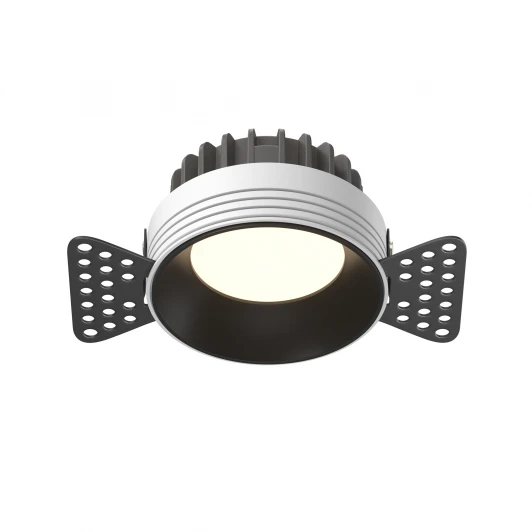 DL055-8W3-4-6K-TRS-B Встраиваемый светильник под гипсокартон светодиодный IP44 Maytoni Okno DL055-8W3-4-6K-TRS-B