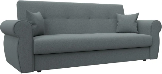 124990 Диван-книжка Лига-019 (Серый/Рогожка) Лига Диванов арт.124990