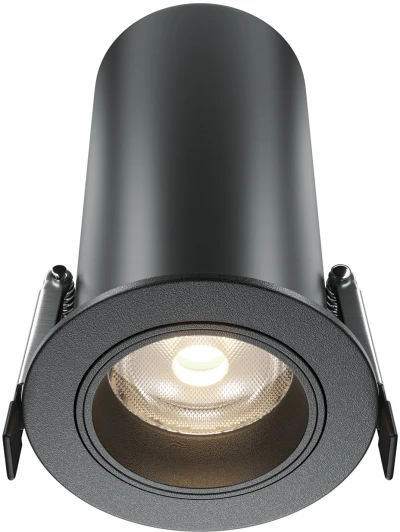 DL125-L12-4K-B Встраиваемый светильник светодиодный Maytoni Focus Led DL125-L12-4K-B (220V, круглые)