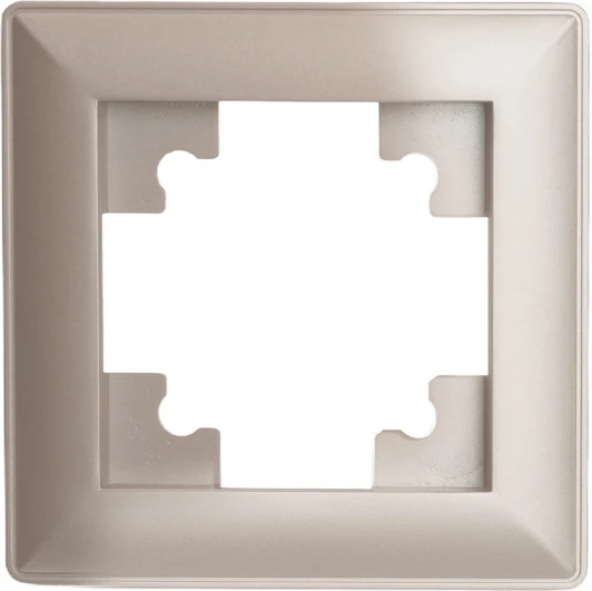 39802 Рамка на 1 пост (шампань) Stekker Катрин 39802