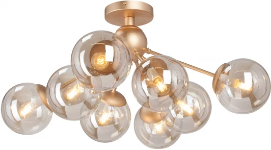 V3772-8/8PL Потолочная люстра на штанге Vitaluce V3772-8/8PL, 8xE14 макс. 40Вт V3772-8/8PL