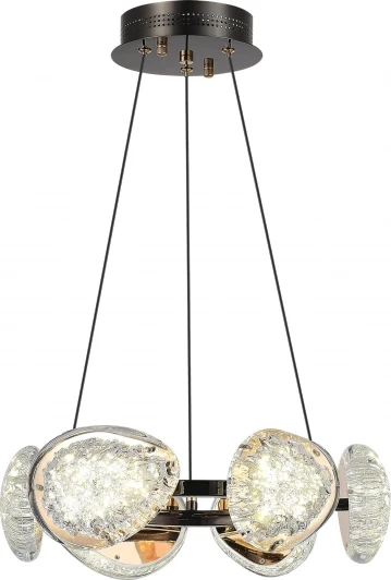 SL6018.203.48 Подвесной светильник ST Luce Enigma SL6018.203.48 Черный/Золотистый LED 1*48W 4000K