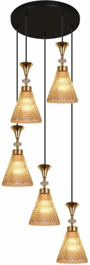 02005-0.9-05  AMBER Подвесной светильник Reluce 02005-0.9-05 AMBER (220V, на проводе)