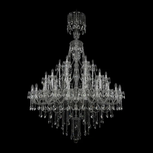 1415/24+12+6/530/XL-210 Ni Подвесная люстра Bohemia 1415 1415/24+12+6/530/XL-210/Ni