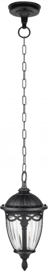 86305 Bl Уличный светильник подвесной Oasis Light FES 86305 Bl (220V, на цепи, фонарь, IP44)