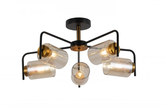 FR4014PL-05BBZ Потолочная люстра на штанге Freya Liberta FR4014PL-05BBZ