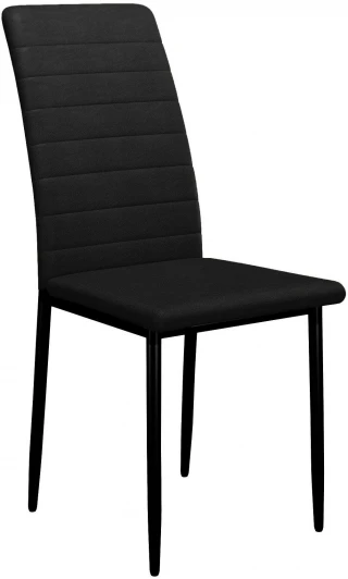 00-00069582 Стул DikLine ТЕКС каркас черный/ к/з Pegaso черный 00-00069582