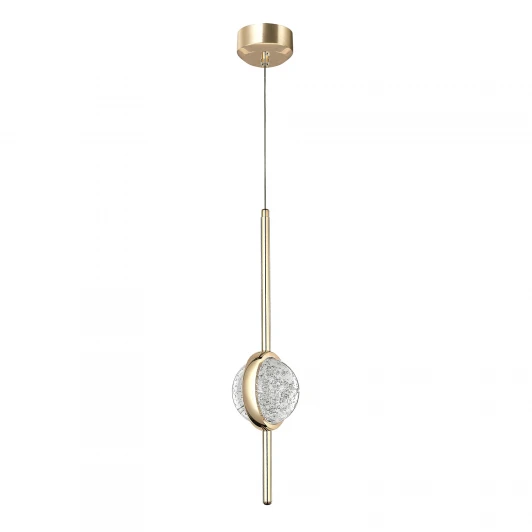 MS.88926.1 GD Подвесной светильник светодиодный хрустальный Modelux MODESTYLE MS.88926.1 GD