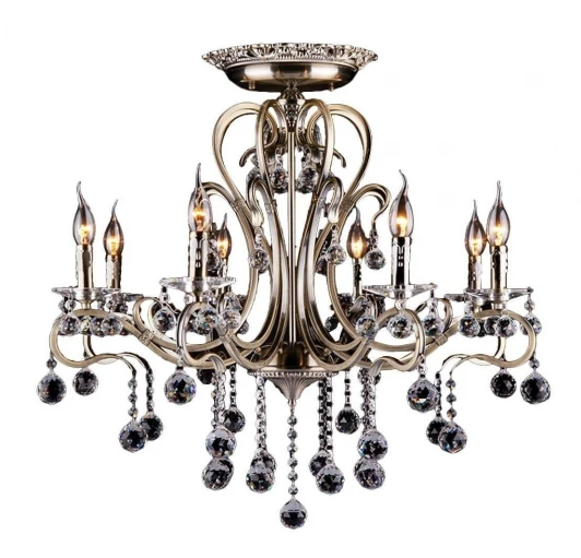 12505/8 античная бронза Потолочная люстра Eurosvet 12505 12505/8 античная бронза