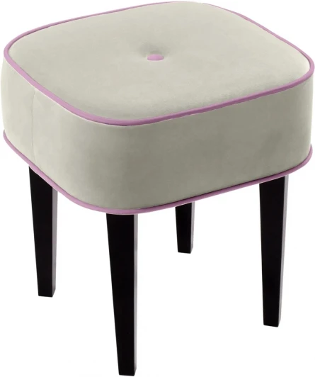 340204 Табурет Handy SQ ОГОГО (арт.340204), (Ткань/Белый)