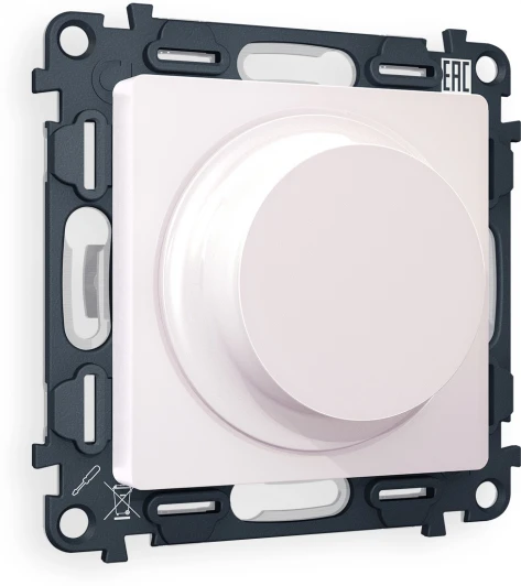 MA205510 Комплект механизма Ambrella Volt светорегулятора универсального поворотно-нажимного ALFA MA205510 Жемчуг 25-600W/LED 5-300W QUANT