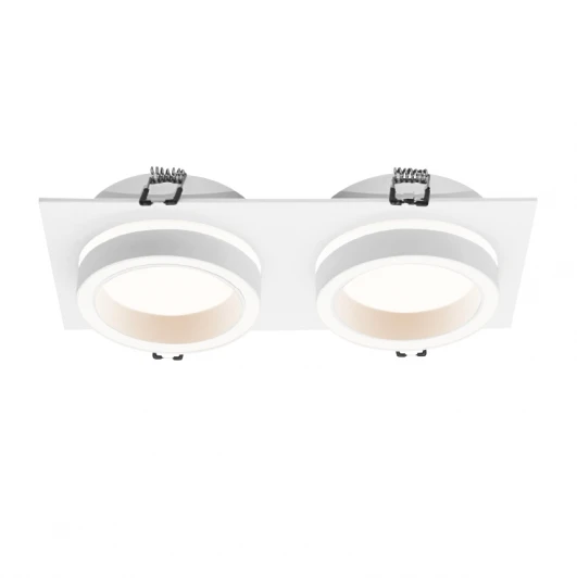 WDL-GX53/06W-02 Встраиваемый светильник под лампу GX53 белый Wolta Luce WDL-GX53/06W-02