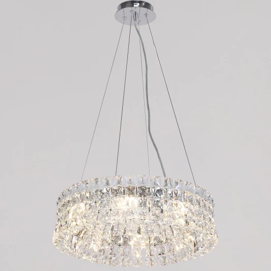 IL5130-500PZF-25 CH ELITE Подвесная люстра хрустальная ILLUMICO IL5130-500PZF-25 CH ELITE