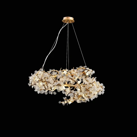 caramelly01 Подвесной светильник (люстра) Caramelly D D60 ImperiumLoft Caramelly01 (194935-23) (220V, на тросе, лепестки, ветки)