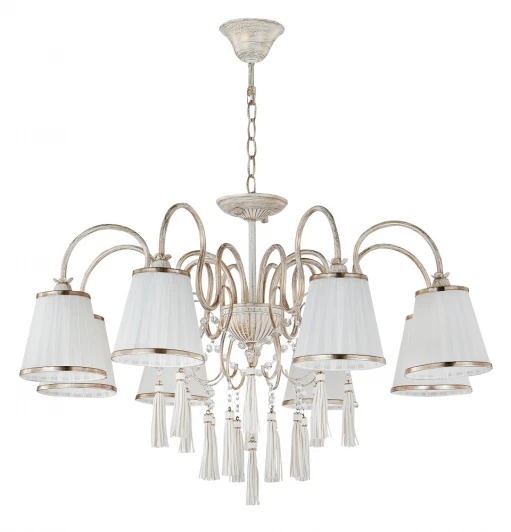 OFELIA SP-PL8 WHITE Подвесная люстра Crystal Lux OFELIA SP-PL8 WHITE