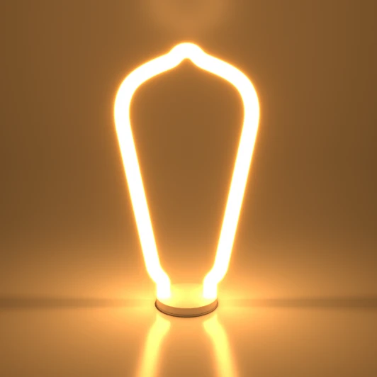BL158 Лампочка светодиодная филаментная E27 4 Вт трубка белая Elektrostandard BL158