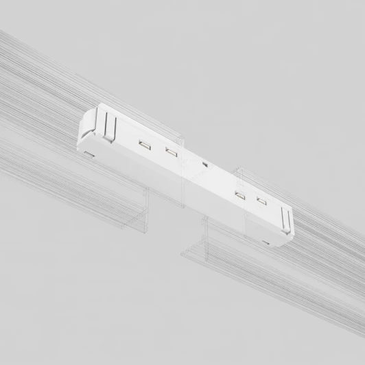 95135/00 Прямой коннектор (белый) Elektrostandard Slim Magnetic 95135/00