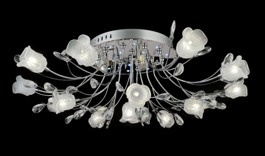 000067884 Потолочная люстра Мелодия Света SL1N P9838-16 CR 000067884