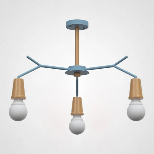 ﻿Lesc_01 Потолочная люстра на штанге Les Color D72 Blue Imperiumloft ﻿Lesc_01 (220508-23)