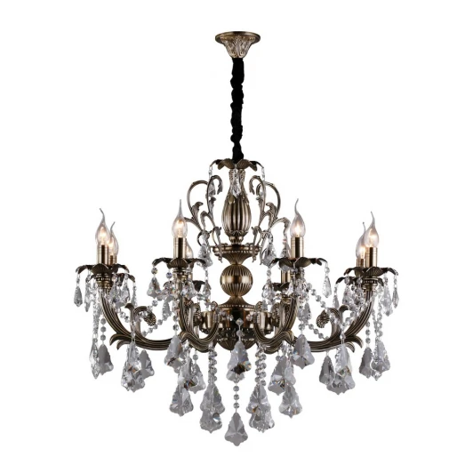 OML-77733-08 Подвесная люстра Omnilux Grosseto OML-77733-08 (220V, на цепи, подсвечник, свеча)