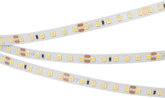 028521(2) Светодиодная лента RT-A120-8mm 24V Warm3500 (14.4 W/m, IP20, 2835, 5m) (Arlight, Открытый) 028521(2) RT открытая
