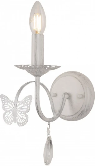 346179/1W WT+SL Бра Arte Milano AM346179 346179/1W WT+SL (220V, подвески, подсвечник, свеча)