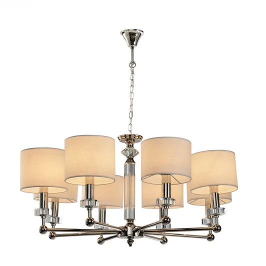LH1049/8H-NK-WT Подвесная люстра Lumien Hall Salento LH1049/8H-NK-WT