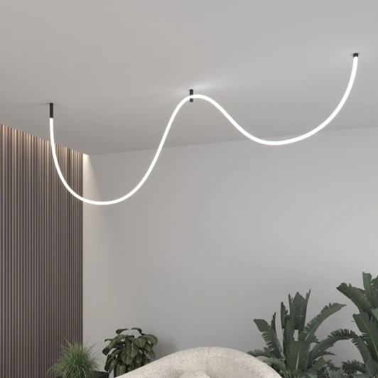 24V 12W 336Led 2835 IP20 Гибкий неон Elektrostandard 336Led 12W IP20 4200K Full light круглый дневной белый, 3 м (24V 12W 336Led 2835 IP20) без крепежа