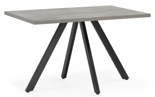 619940 Кухонный стол Woodville Райн (Металл,ЛДСП/Черный) арт.619940