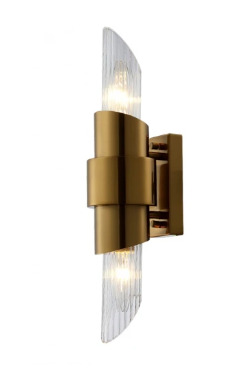 JUSTO AP2 BRASS Бра Crystal Lux Justo AP2 BRASS