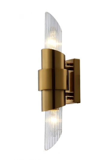 JUSTO AP2 BRASS Бра Crystal Lux Justo AP2 BRASS (220V)