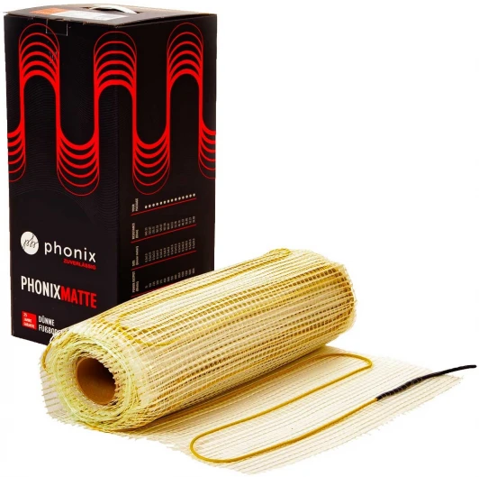PHONIX 0,5 x 6,0 м, 450 Вт (3,0м2) Нагревательный мат PHONIX 0,5 x 6,0 м, 450 Вт (3,0м2)