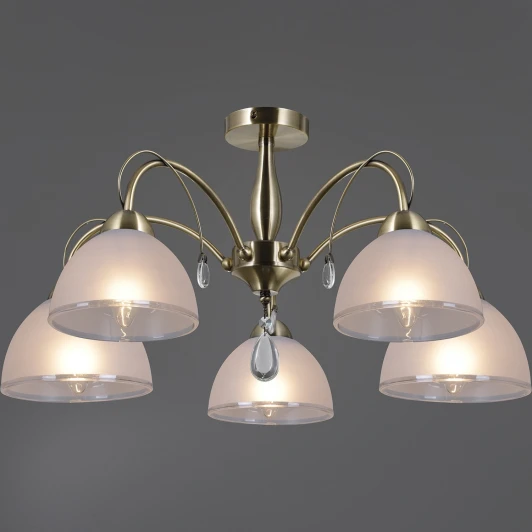 IL0506-5CSQ-25AB ELITE Потолочная люстра на штанге ILLUMICO IL0506-5CSQ-25AB ELITE