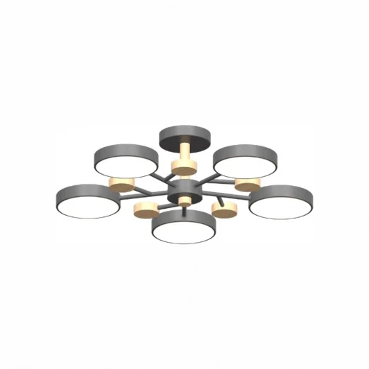 L3204-620 GR Потолочная люстра светодиодная на штанге LED4U LED4U L3204-620 GR