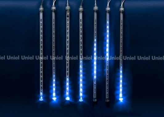 ULD-E2405-240/DTK BLUE IP44 METEOR Гирлянда Uniel ULD-E2405-240/DTK BLUE IP44 METEOR