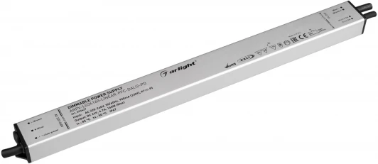 033429 Блок питания ARPV-LG24160-LINEAR-PFC-DALI2-PD (24V, 6.7A, 160W) (Arlight, IP67 Металл, 5 лет) 033429