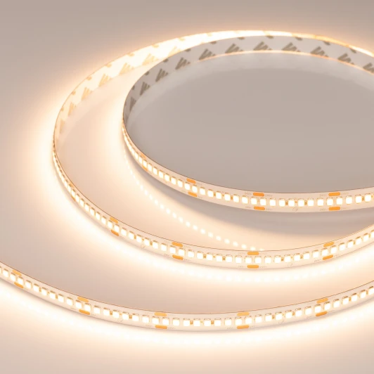 055992 Светодиодная лента RT-A240-10mm 24V Warm2400 (22 W/m, IP20, 2835, 5m) (Arlight, высок.эфф.150 лм/Вт) 055992