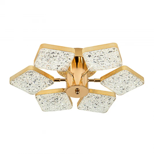 L8452-6 Потолочная люстра светодиодная с пультом с регулировкой цветовой температуры LED4U LED4U L8452-6