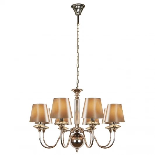 P2406-8 Nickel Подвесная люстра iLamp Rolling P2406-8 Nickel