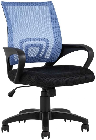 УТ000001946 Кресло офисное TopChairs Simple голубое УТ000001946