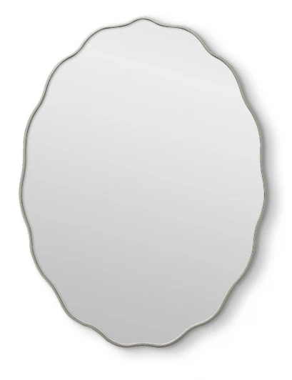 SM193SL Fancy Oval Silver Зеркало в тонкой раме Smal Art-Zerkalo SM193SL 13833