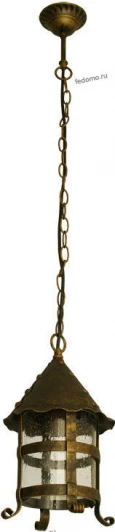 1601104/1PS Уличный подвес на цепи 1 плафон H1000