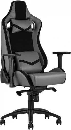 УТ000003736 Кресло игровое серое Stool Group УТ000003736
